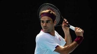 フェデラーが全仏ジュニア王者とトレーニング