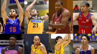 B1で活躍した選手が数多くランクイン…B2前半戦終了時点でのスタッツリーダーは？