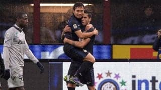 アルバレスがゴール前の密集を切り裂くクロスで長友のインテル最後のゴールをアシスト！【ベスト・アシスト】