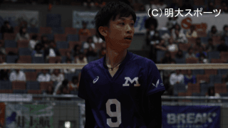 【バレーボール部】４年生引退コメント（１）