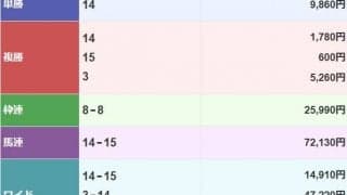 大井最終レースが13・8・14番人気で決着　3連単は2042万3030円の超高額配当