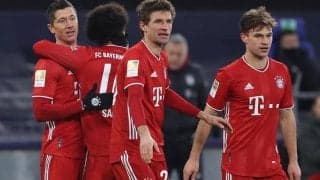 キミッヒ3アシストのバイエルン、最下位シャルケに快勝で首位堅守《ブンデスリーガ》