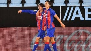 ブライアン・ヒル弾で追いついたエイバルが連敗をストップ！フル出場の武藤が初アシスト《ラ・リーガ》