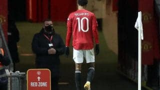 FA杯リバプール戦で途中交代のラッシュフォード、ヒザの検査へ