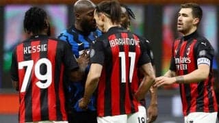ミラノ・ダービー敗北のミラン、指揮官はイブラ退場嘆く「11対11なら結果は分からなかった」