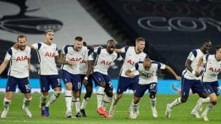 遊びから闘志全開！スパーズの面々がトレーニングで本気度MAXの姿を見せる「最も激しいサッカーテニス」