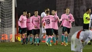 バルサ 2部相手に苦戦するもメッシ＆デ・ヨング弾で逆転勝利 国王杯ベスト8へ