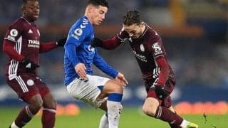 エバートンvsレスターの上位対決は痛み分け!　ハメスが“右足”でファインゴールで先制も、ティーレマンスが同点弾《プレミアリーグ》