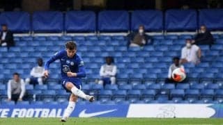 えげつない縦の落差！チェルシー生え抜きの新星マウントが蹴り込んだパーフェクトFK【ビューティフル・フリーキック】