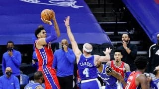 シクサーズがレイカーズとの大接戦を制す…トバイアス・ハリスが試合時間残り3秒に決勝点