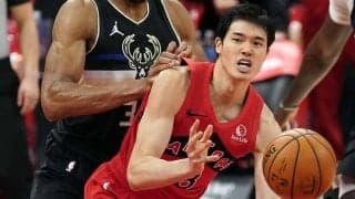 渡邊雄太をNBA公式サイトが特集　短い出場時間でも高評価「彼はラプターズを助ける」