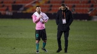 メッシ、バジェカスでU-20W杯優勝メンバーと再会