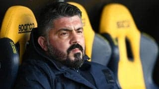 コッパ・イタリア準決勝進出のナポリ、ガットゥーゾは「ほとんどのチャンスを生かせた」とチーム称賛