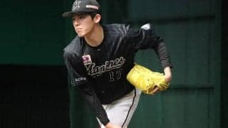 ロッテ佐々木朗希の球の伸びが「半端ない」！　テイクバックの変化にもファン注目