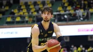 宇都宮ブレックスのライアン・ロシターが負傷…右大腿二頭筋筋挫傷で復帰未定