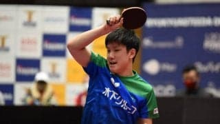 張本智和、有観客での首位攻防戦は「本当に楽しい2日間」 課題のフォアにも手応え