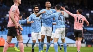 G・ジェズスのゴールを守り抜いたシティがブレイズ撃破!　怒涛のリーグ8連勝で首位堅持《プレミアリーグ》