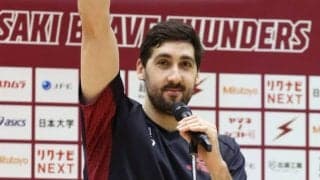 ホーム復帰戦でオールラウンドな活躍、川崎ブレイブサンダースのマティアス・カルファニ「勝利に貢献できたことがすごくうれしい」