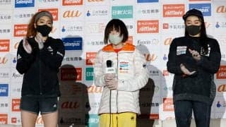 17歳森秋彩がボルダリングJC初V　東京五輪代表・野中ら抑え「まさか自分が…」と驚き