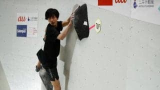 天笠颯太、石松大晟が躍動　ボルダリングジャパンカップ2021【男子準決勝】