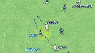 レアルのアザールが久々に活躍。前線で見せた機転が秀抜だ