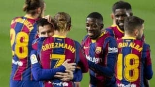 バルサがアスレティックに雪辱 リーグ戦５連勝でマドリーを交わし２位浮上