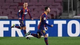 「700億に値する」渦中のメッシが魅せた相手DF無効化FKに称賛集まる「インチ単位の信じられないゴール」