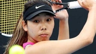  日比万葉、熱戦制し初戦突破 