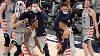 【NBA】ウィザーズ残り12秒から5点差逆転　4連敗ストップに実況席も大興奮「信じられない！」