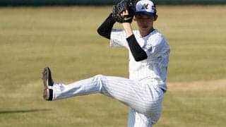 ロッテ佐々木朗、初日ブルペンで剛球披露　2年目への期待「映像でもこんな威力」