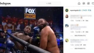 118kg巨体が前のめりダウン　元海兵の米ヘビー級選手が奪った強烈ダウンが「エグい」