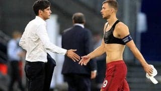 ローマに朗報!　フォンセカ監督とジェコが和解でチーム練習に復帰!