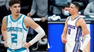 12-1月の月間最優秀新人賞にホーネッツのボール、キングスのハリバートンが選出