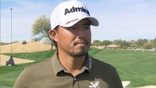 小平智、例年と違うTPCスコッツデールに「スタンドがなくなっていて不思議な感じ」