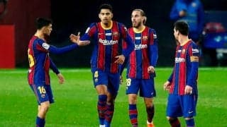 ワールドクラスのCBへと成長するアラウホ 前節でも高い数値をマーク