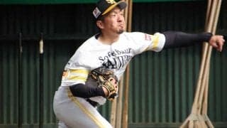 鷹の鉄壁救援陣が目論む進化　“左キラー”嘉弥真が狙うはサイドで最速150キロ