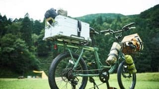 スムーズに荷物を運搬できる！積載性と走行性を強化したアウトドア自転車「LOG WAGON」発売