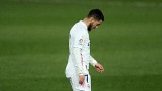 アザールが今季3度目の負傷、4～6週間離脱でCLの1stレグを欠場