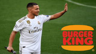 バーガーキングがアザールを揶揄、遠回しに“デブ”と呼ぶ