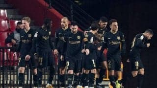 バルサ グラナダに辛勝、グリーズマンの2G2Aでコパ・デル・レイ準決勝進出