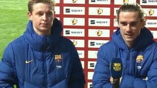 「勝利のメンタリティがある」2G2Aで“最高”魅せるグリーズマンが笑顔で語る