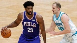 セブンティシクサーズがホーネッツを下して4連勝…エンビードがダブルダブルの活躍