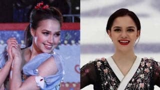 ザギトワ、メドベージェワとの“赤黒共演ショット”に現地歓喜「言葉が出ない美しさ」