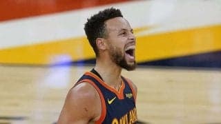 【NBA】センターサークルから5連発　名手カリーの“超長距離3P”に米感嘆「信じられない」