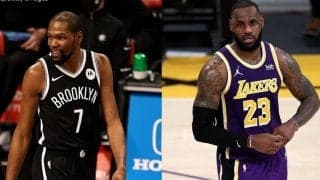 東西トップ得票選手はデュラントとレブロン／オールスター ファン投票途中経過第1弾