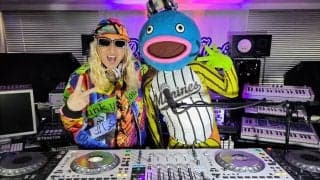 ロッテ「謎の魚」、デビュー曲名決定に「DO DANCE!!」　DJ KOOさんに挨拶