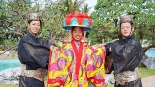 DeNA入江ら新人3選手が琉球文化を堪能　池谷「沖縄の女性になれた気分です」