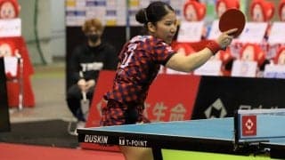 昨季最多勝・森さくら、涙の勝利「卓球から離れたい思いもあった。でもそれはただの逃げ」