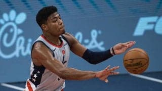 前半からヒートに大きく突き放されたウィザーズ…八村は3ポイント2本含む12得点3アシストを記録