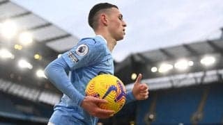 100試合出場達成のフォーデンが恩師ペップに感謝「僕が成長するために彼以上の人はいなかった」